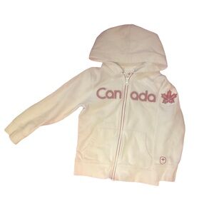 Canada zip up hoodie 5-6